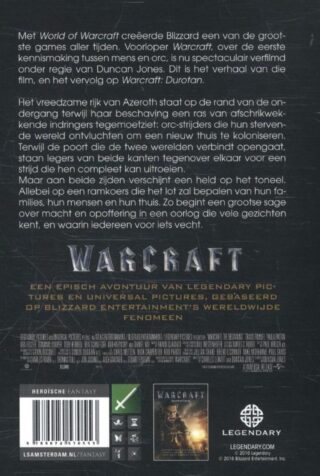 Warcraft - achterkant