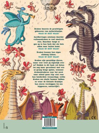 Alle feiten (en geruchten) over draken - achterkant