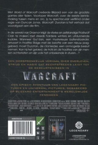 Warcraft: Durotan - achterkant