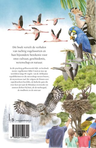Een reis om de wereld in 80 vogels - achterkant